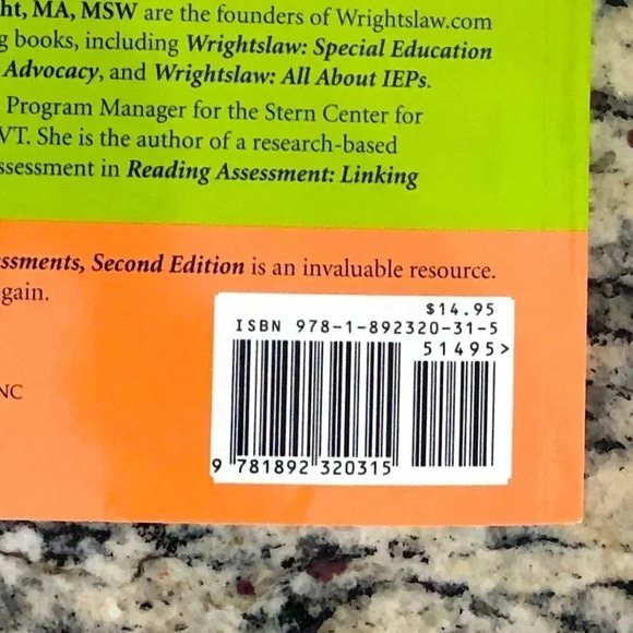 WrightsLaw All About Tests Assessments Second Addition Special‎ Education NWT - Picture 7 of 8